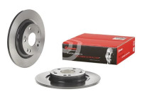 Brake Disc COATED DISC LINE 08.D718.11 Brembo