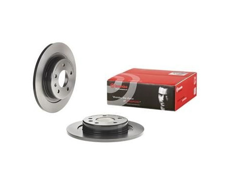 Brake Disc COATED DISC LINE 08.D757.21 Brembo