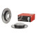 Brake Disc COATED DISC LINE 08.D758.11 Brembo, Thumbnail 2