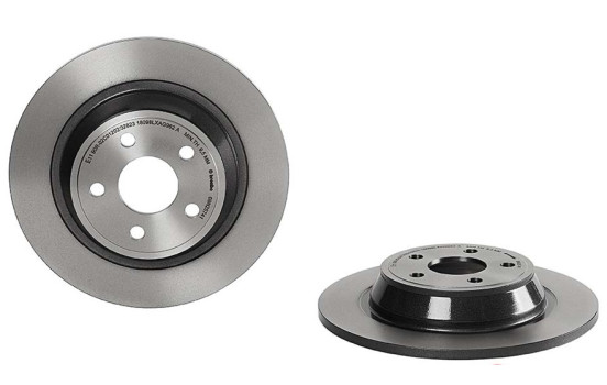 Brake Disc COATED DISC LINE 08.N257.41 Brembo