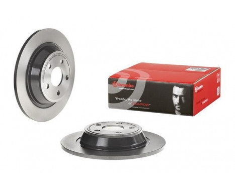 Brake Disc COATED DISC LINE 08.N257.41 Brembo, Image 2