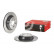 Brake Disc COATED DISC LINE 08.N257.41 Brembo, Thumbnail 2