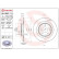 Brake Disc COATED DISC LINE 08.N267.11 Brembo, Thumbnail 2