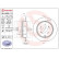 Brake Disc COATED DISC LINE 08A35511 Brembo, Thumbnail 3