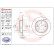 Brake Disc COATED DISC LINE 08C17221 Brembo, Thumbnail 3