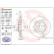 Brake Disc COATED DISC LINE 09.5058.21 Brembo, Thumbnail 3