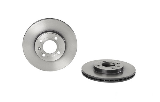 Brake Disc COATED DISC LINE 09.5166.11 Brembo