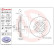 Brake Disc COATED DISC LINE 09.5180.41 Brembo, Thumbnail 2