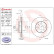 Brake Disc COATED DISC LINE 09.5254.21 Brembo, Thumbnail 3