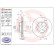 Brake Disc COATED DISC LINE 09.5674.21 Brembo, Thumbnail 3