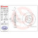 Brake Disc COATED DISC LINE 09.5843.11 Brembo, Thumbnail 2