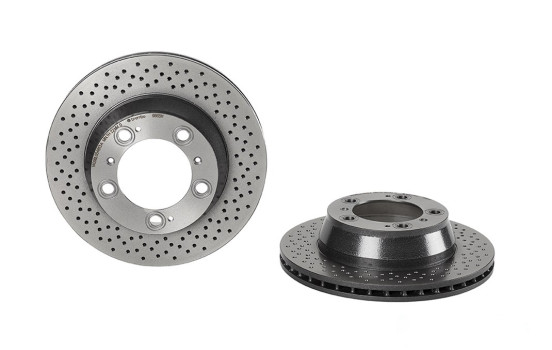 Brake Disc COATED DISC LINE 09.6665.11 Brembo