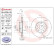 Brake Disc COATED DISC LINE 09.6769.21 Brembo, Thumbnail 3