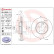 Brake Disc COATED DISC LINE 09.6845.11 Brembo, Thumbnail 3
