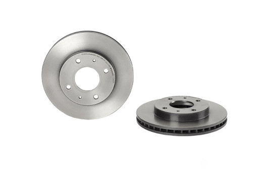 Brake Disc COATED DISC LINE 09.7043.11 Brembo