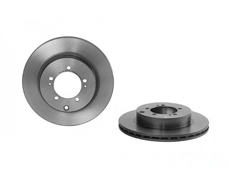 Brake Disc COATED DISC LINE 09.7143.31 Brembo