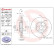 Brake Disc COATED DISC LINE 09.8003.11 Brembo, Thumbnail 3