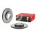 Brake Disc COATED DISC LINE 09.8071.11 Brembo, Thumbnail 3