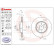 Brake Disc COATED DISC LINE 09.8137.21 Brembo, Thumbnail 3