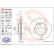 Brake Disc COATED DISC LINE 09.8304.21 Brembo, Thumbnail 3