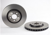 Brake Disc COATED DISC LINE 09.8614.11 Brembo