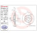 Brake Disc COATED DISC LINE 09.8616.11 Brembo, Thumbnail 3