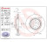 Brake Disc COATED DISC LINE 09.8642.11 Brembo, Thumbnail 3