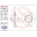 Brake Disc COATED DISC LINE 09.8695.11 Brembo, Thumbnail 3