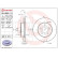Brake Disc COATED DISC LINE 09.8852.11 Brembo, Thumbnail 3