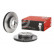 Brake Disc COATED DISC LINE 09.8864.11 Brembo, Thumbnail 3