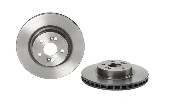 Brake Disc COATED DISC LINE 09.8904.11 Brembo