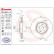 Brake Disc COATED DISC LINE 09.9074.11 Brembo, Thumbnail 2