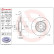 Brake Disc COATED DISC LINE 09.9078.21 Brembo, Thumbnail 3