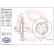 Brake Disc COATED DISC LINE 09.9079.11 Brembo, Thumbnail 3