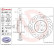Brake Disc COATED DISC LINE 09.9257.41 Brembo, Thumbnail 2