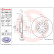 Brake Disc COATED DISC LINE 09.9366.21 Brembo, Thumbnail 3