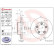 Brake Disc COATED DISC LINE 09.9482.11 Brembo, Thumbnail 3