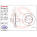 Brake Disc COATED DISC LINE 09.9483.11 Brembo, Thumbnail 3