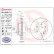 Brake Disc COATED DISC LINE 09.9508.11 Brembo, Thumbnail 3