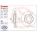 Brake Disc COATED DISC LINE 09.9545.11 Brembo, Thumbnail 2