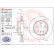Brake Disc COATED DISC LINE 09.9573.11 Brembo, Thumbnail 3