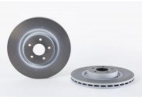 Brake Disc COATED DISC LINE 09.9586.21 Brembo