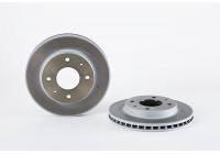 Brake Disc COATED DISC LINE 09.9617.11 Brembo