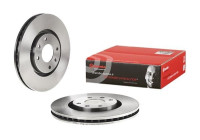 Brake Disc COATED DISC LINE 09.9619.11 Brembo
