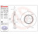 Brake Disc COATED DISC LINE 09.9743.11 Brembo, Thumbnail 2