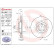 Brake Disc COATED DISC LINE 09.9817.11 Brembo, Thumbnail 3