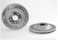 Brake Disc COATED DISC LINE 09.9825.11 Brembo