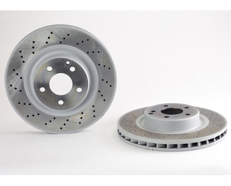 Brake Disc COATED DISC LINE 09.9825.11 Brembo