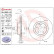 Brake Disc COATED DISC LINE 09.9825.21 Brembo, Thumbnail 3