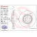 Brake Disc COATED DISC LINE 09.9848.11 Brembo, Thumbnail 3